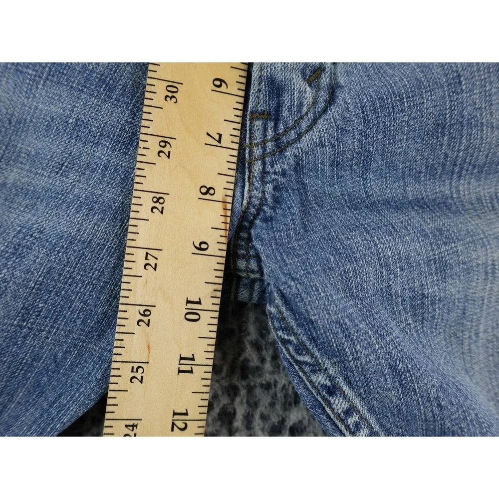 Levis 514‎ Straight Fit Mens Jeans Medium Wash Blue Denim 31x32
